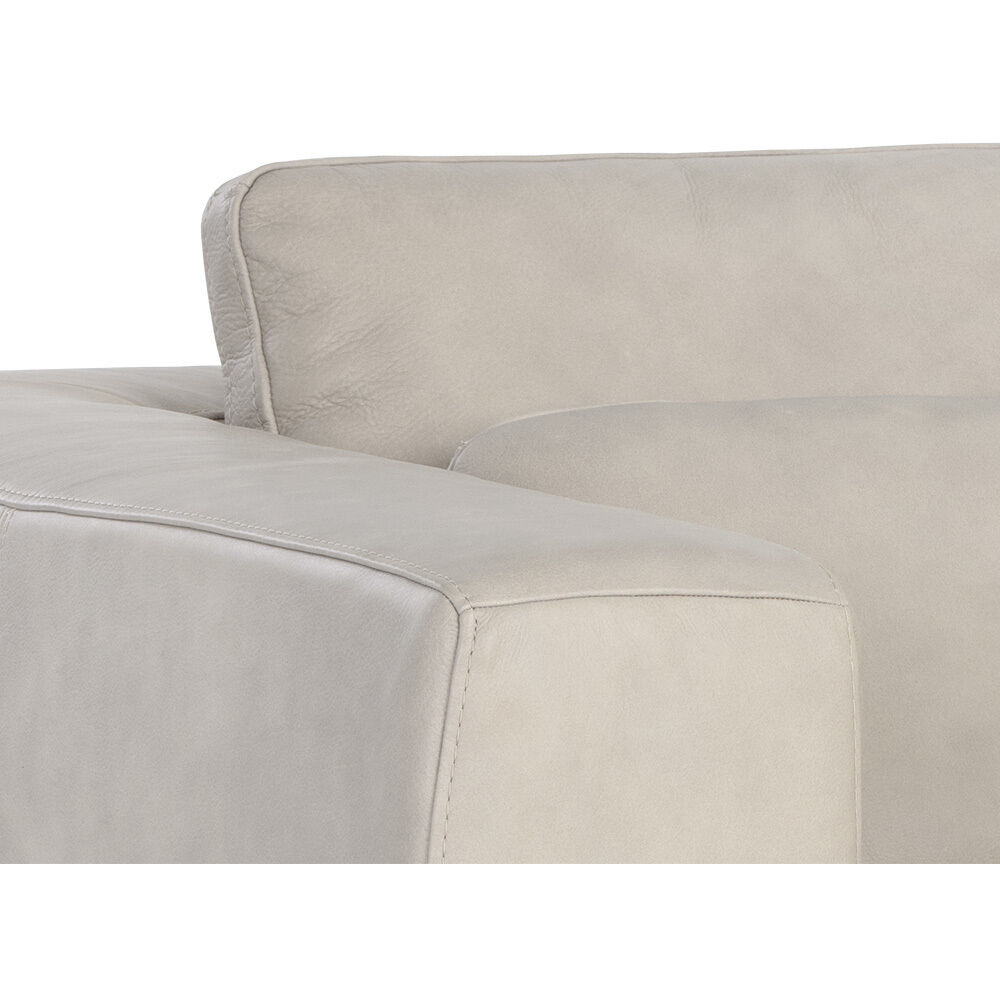 Burr Bali Bone Leather Armchair